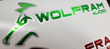Wolfram Audio 2 color Decal
