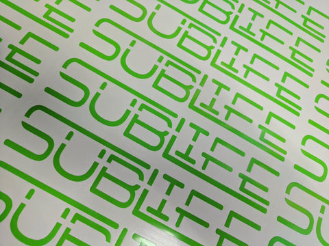 8" SubLife euro decal