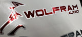 Wolfram Audio 2 color Decal