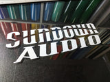 Sundown Audio Decal (8" & 12")